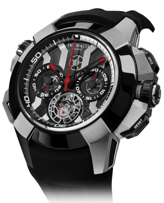 Jacob & Co. Epic X Chrono Tourbillon Russia Titanium EC360.20.AA.AA.ABRUA Watch Replica Jacob and Co Watch Price
